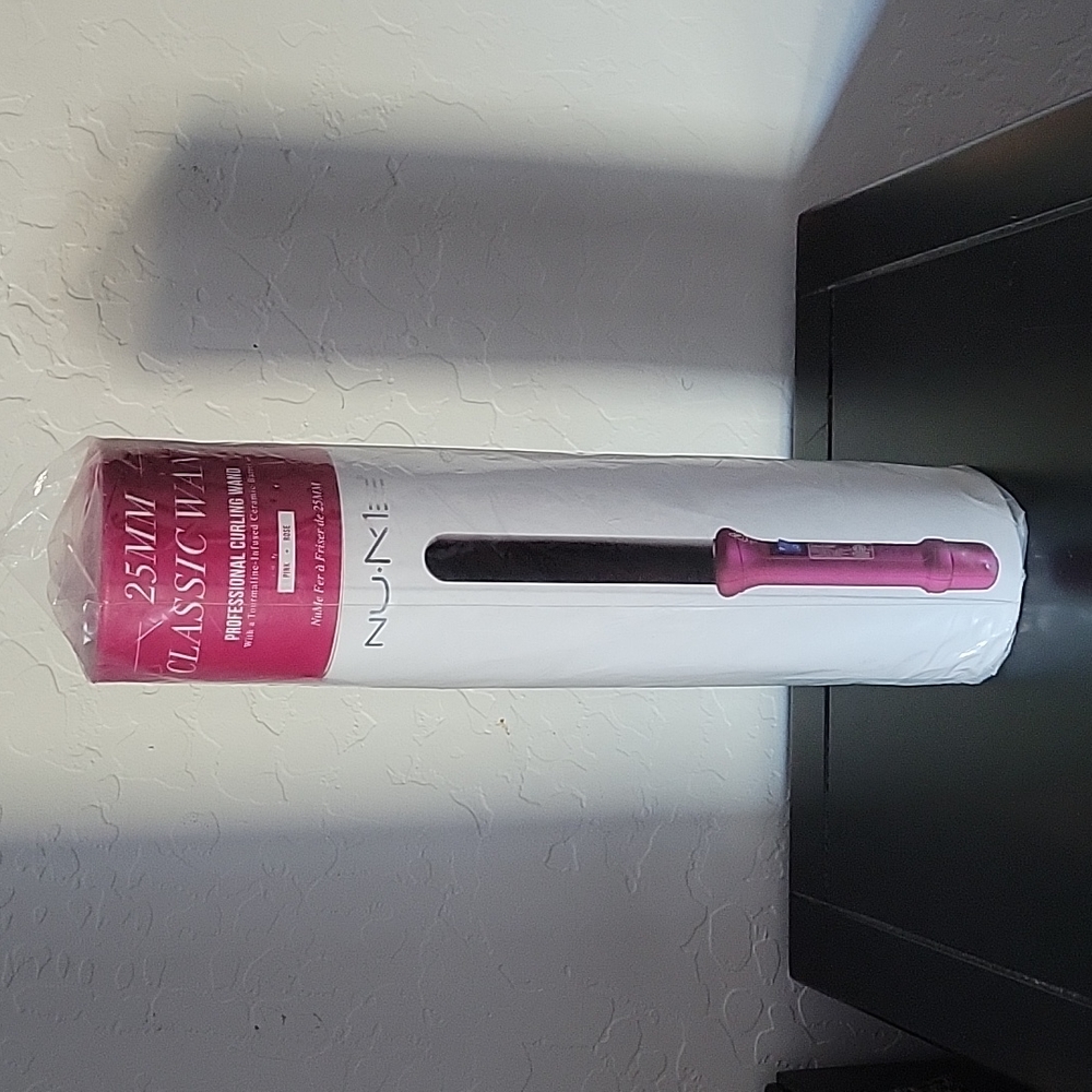 Rose Pink Nume 25mm Classic Wand Hair Curler